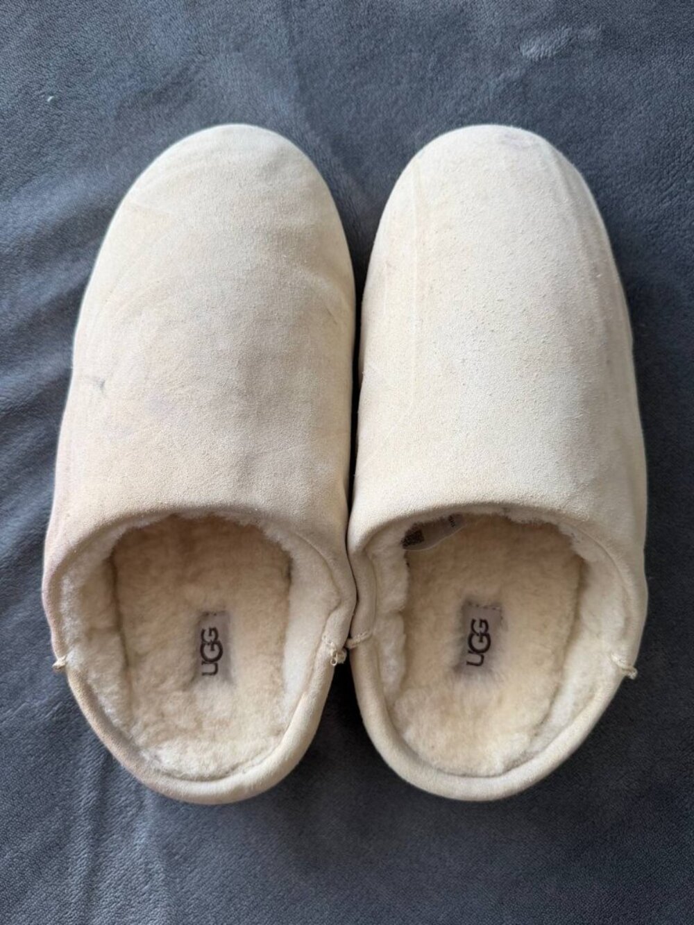 UGG Elea Slip-On Women's Size 9 Cream Slippers